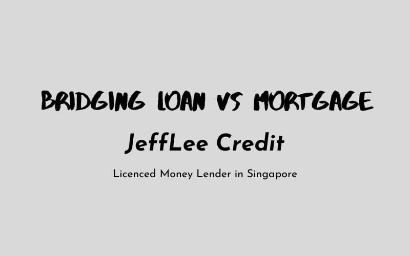 bridging loan vs mortgage